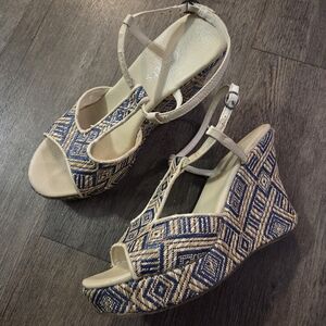 Coconuts • Stylish Woven Wedge Sandals